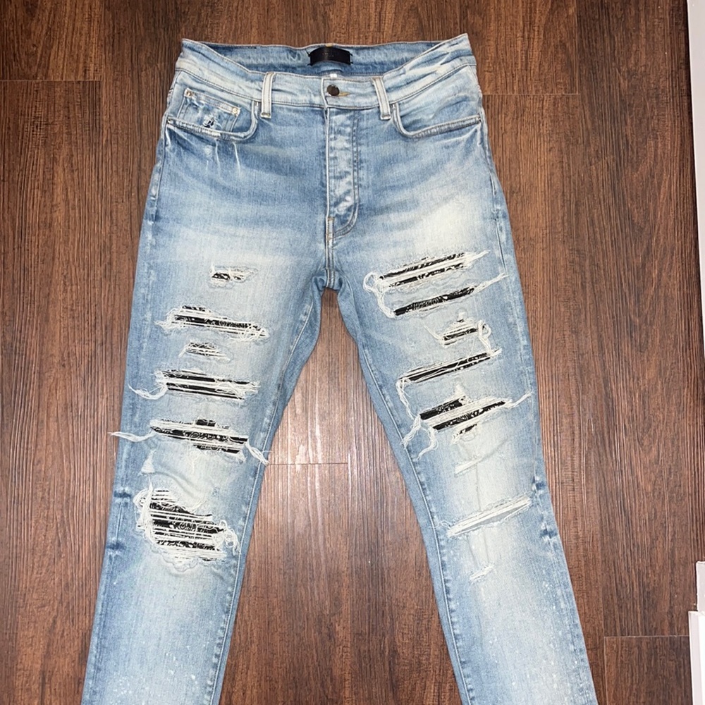 AMIRI Mx1 Bandana Jean